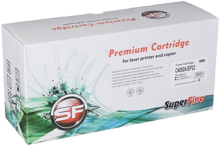 Картридж SuperFine C4092A / EP-22 для принтеров HP LaserJet 1100 2.5K