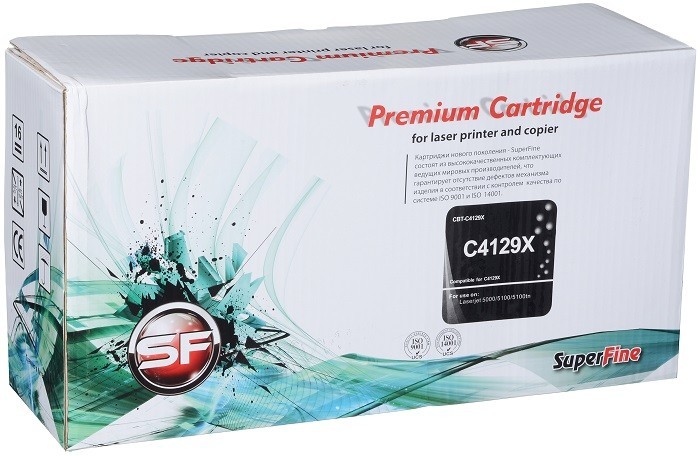 Картридж SuperFine C4129X для принтеров HP LaserJet 5000/ 5100 10K