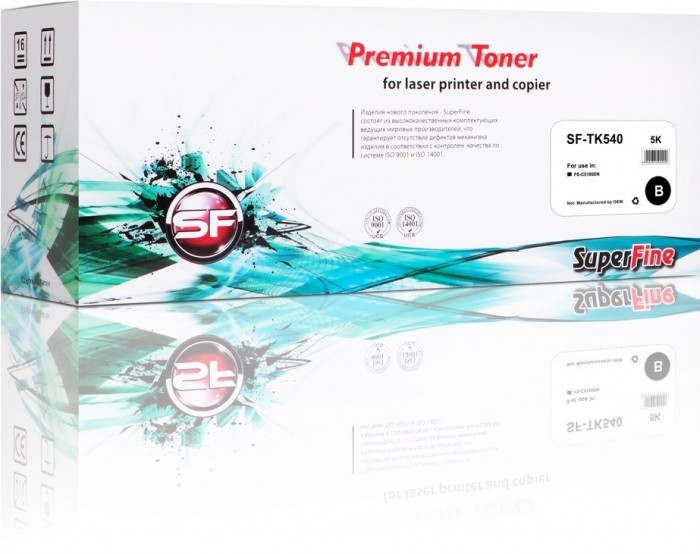 Картридж SuperFine TK-540Bk для принтеров Kyocera FS-C5100DN 5K Black Картридж SuperFine TK-540Bk для принтеров Kyocera FS-C5100DN 5K Black