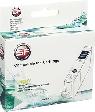Картридж SuperFine T0804 для принтеров Epson Stylus RX560/ RX585/ RX685;R265/ R285/ R360;PX650/ PX50 Yellow 14 ml