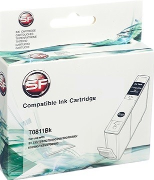 Картридж SuperFine T0811 для принтеров Epson ST T50/ T59/ R270/ 290/ 295/ 390/ RX590/ 610/ 690/ TX650/ 700/ 800 Black