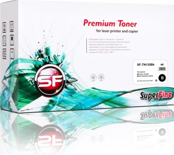 Картридж SuperFine TN-135Bk для принтеров Brother MFC-9440CN/ HL-4040CN 4K Black