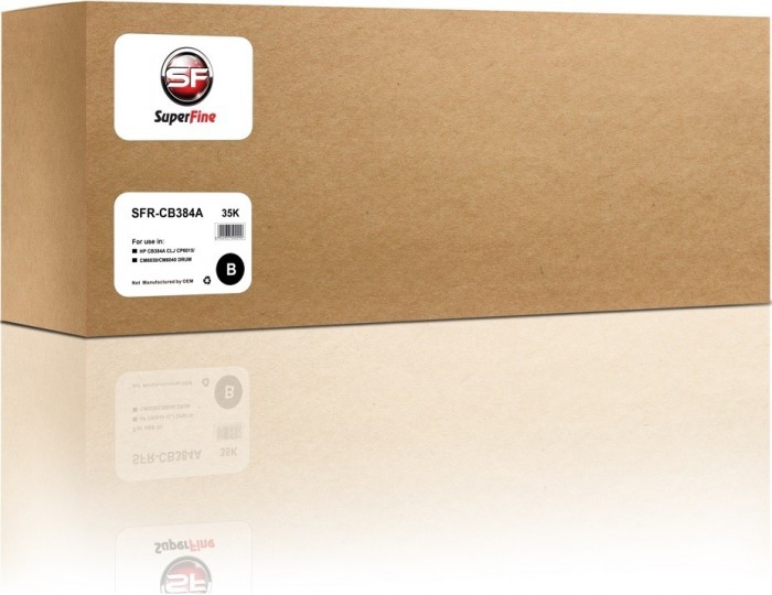 Барабан SuperFine CB384A для принтеров HP Color LaserJet CP6015/ CM6030/ CM6040 DRUM 35K Black Барабан SuperFine CB384A для принтеров HP Color LaserJet CP6015/ CM6030/ CM6040 DRUM 35K Black
