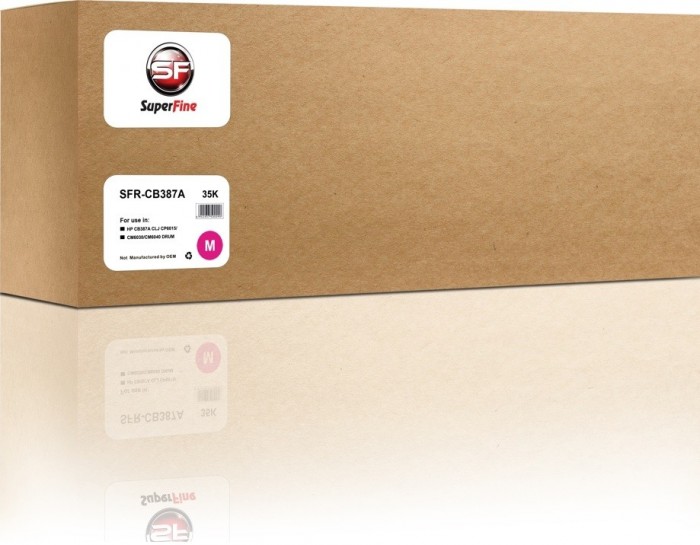 Барабан SuperFine CB387A для принтеров HP Color LaserJet CP6015/ CM6030/ CM6040 DRUM 35K Magenta Барабан SuperFine CB387A для принтеров HP Color LaserJet CP6015/ CM6030/ CM6040 DRUM 35K Magenta