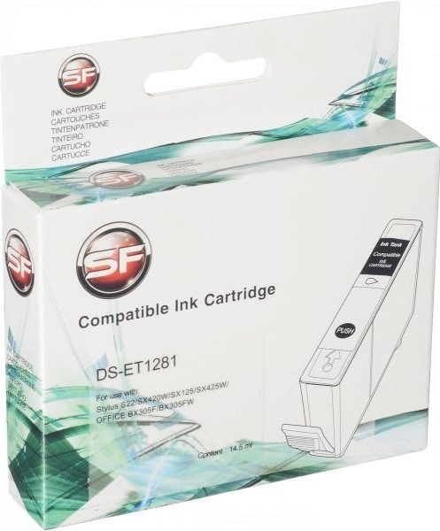 Картридж SuperFine T1281 для принтеров Epson Stylus SX125/ S22/ SX420W black