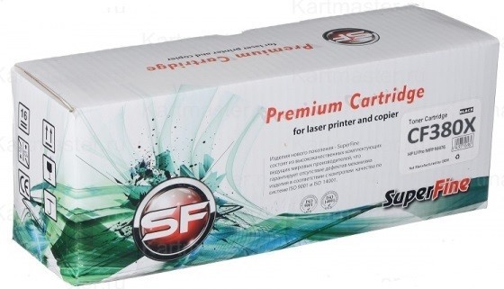 Картридж SuperFine CF380X для принтеров HP LaserJet Pro Color M476 4.4K Black Картридж SuperFine CF380X для принтеров HP LaserJet Pro Color M476 4.4K Black