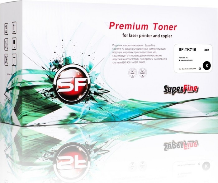 Картридж SuperFine TK-715 для принтеров Kyocera KM-4050/ 50503050 34K