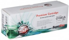 Картридж SuperFine CF381A для принтеров HP LaserJet Pro Color M476 2.7K Cyan