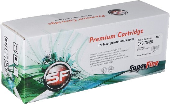 Картридж SuperFine CB540A/ Canon 716 для принтеров HP Color LaserJet CP1215/ 1515/ 1312 2.2K black Картридж SuperFine CB540A/ Canon 716 для принтеров HP Color LaserJet CP1215/ 1515/ 1312 2.2K black