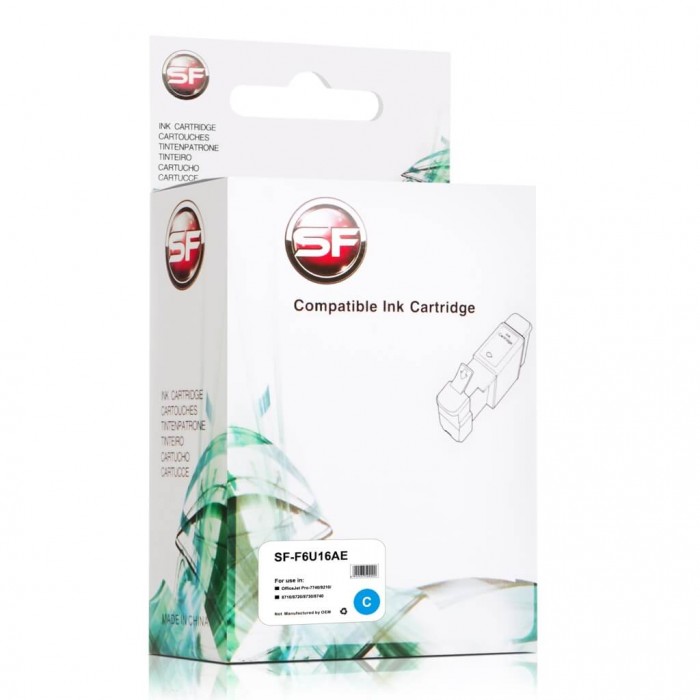 Картридж SuperFine F6U16AE 953XL для принтеров HP OfficeJet Pro-7740/ 8210/ 8710/ 8720/ 8730/ 8740 Cyan Картридж SuperFine F6U16AE 953XL для принтеров HP OfficeJet Pro-7740/ 8210/ 8710/ 8720/ 8730/ 8740 Cyan