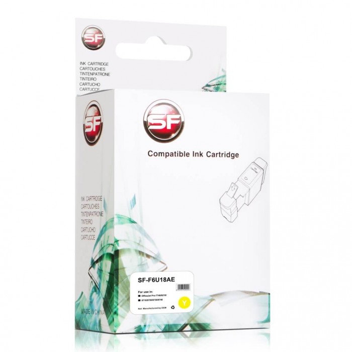 Картридж SuperFine F6U18AE 953XL для принтеров HP OfficeJet Pro-7740/ 8210/ 8710/ 8720/ 8730/ 8740 Yellow