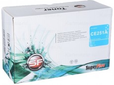 Картридж SuperFine CE251A для принтеров HP Color LaserJet 3525/ 3530 7K cyan Premium