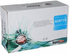 Картридж SuperFine Q2671A для принтеров HP Color LaserJet 3500/ 3550/ 3700/ 3750 6K cyan Premium