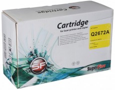 Картридж SuperFine Q2672A для принтеров HP Color LaserJet 3500/ 3550/ 3700/ 3750 6K yellow Premium Картридж SuperFine Q2672A для принтеров HP Color LaserJet 3500/ 3550/ 3700/ 3750 6K yellow Premium