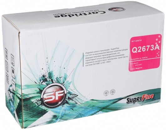Картридж SuperFine Q2673A для принтеров HP Color LaserJet 3500/ 3550/ 3700/ 3750 6K magenta Premium Картридж SuperFine Q2673A для принтеров HP Color LaserJet 3500/ 3550/ 3700/ 3750 6K magenta Premium