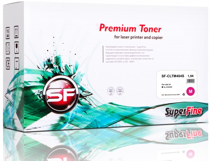 Картридж SuperFine CLT-404S для принтеров Samsung SL-C430/ 480 1K Magenta Картридж SuperFine CLT-404S для принтеров Samsung SL-C430/ 480 1K Magenta