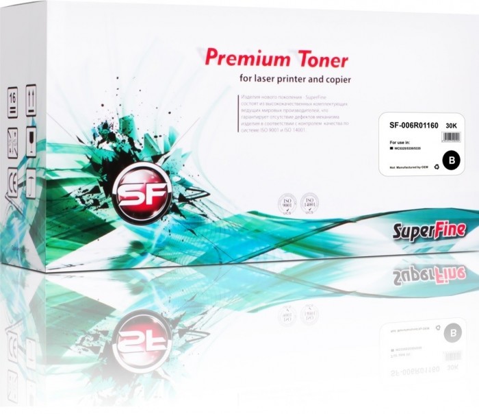 Картридж SuperFine 006R01160 для принтеров Xerox WorkCentre 5325/ 5330/ 5335 30K Картридж SuperFine 006R01160 для принтеров Xerox WorkCentre 5325/ 5330/ 5335 30K
