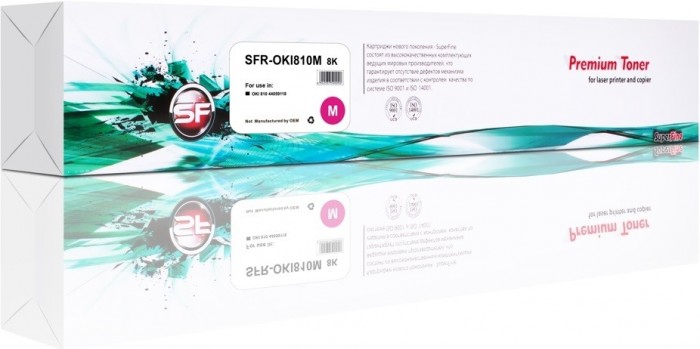 Картридж SuperFine 44059118 для принтеров OKI 810 Magenta Картридж SuperFine 44059118 для принтеров OKI 810 Magenta