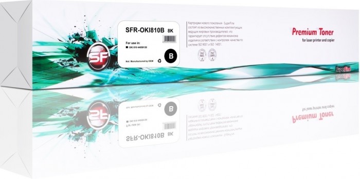 Картридж SuperFine 44059120 для принтеров OKI 810 Black Картридж SuperFine 44059120 для принтеров OKI 810 Black