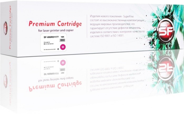 Картридж SuperFine 006R01177 для принтеров Xerox WorkCentre 7228/ 7328/ 7345 16K Magenta Картридж SuperFine 006R01177 для принтеров Xerox WorkCentre 7228/ 7328/ 7345 16K Magenta