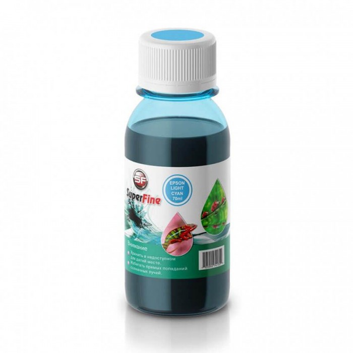 Чернила (Ink Tank) SuperFine T6735A для принтеров Epson L800 70 ml LightCyan