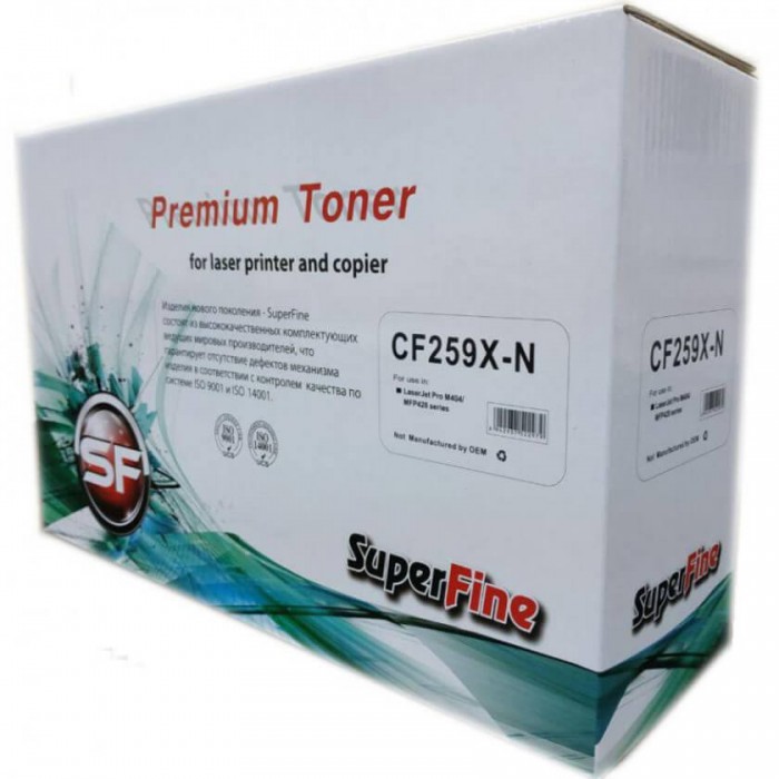 Картридж SuperFine CF259X для принтеров HP LaserJet M304/404/428 10K без чипа