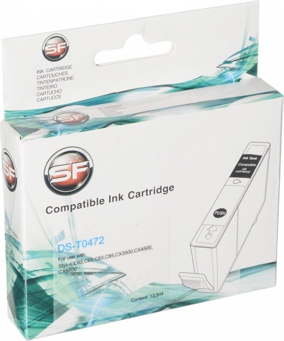 Картридж SuperFine T0472 для принтеров Epson ST C63/ 65 Photo Edition Cyan