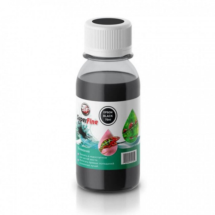 Чернила (Ink Tank) SuperFine T6731A для принтеров Epson L800 70 ml Black Чернила (Ink Tank) SuperFine T6731A для принтеров Epson L800 70 ml Black