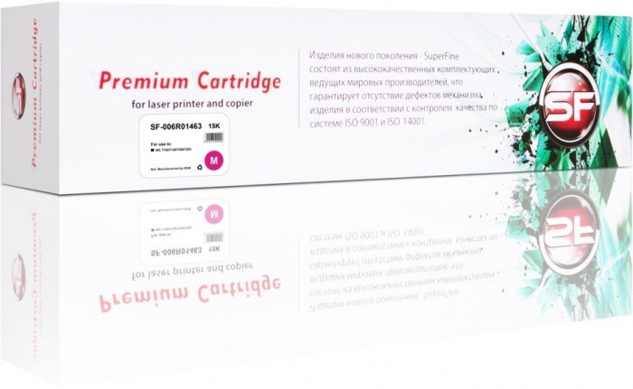 Картридж SuperFine 006R01463 для принтеров Xerox WorkCentre 7120/ 7125/ 7220/ 7225 15K Magenta Картридж SuperFine 006R01463 для принтеров Xerox WorkCentre 7120/ 7125/ 7220/ 7225 15K Magenta