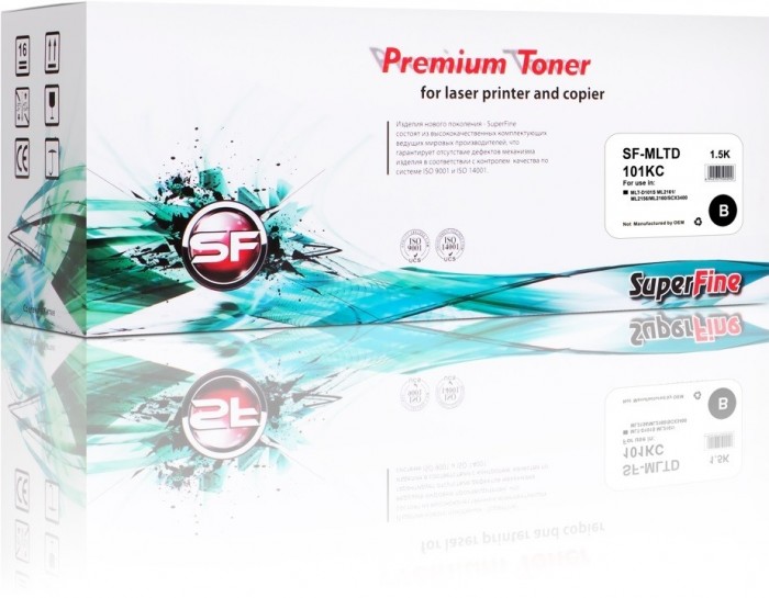 Картридж SuperFine MLT-D101S для принтеров Samsung ML-2161/ ML2156/ ML2160/ SCX3400 1.5K