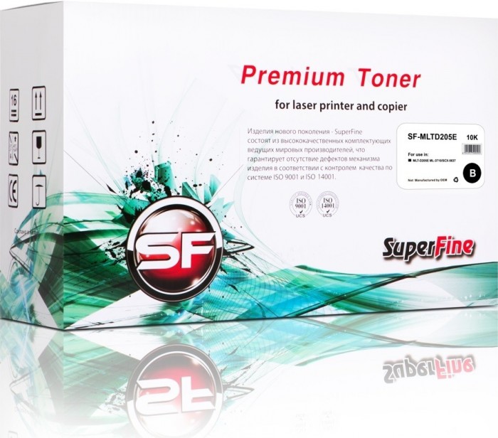 Картридж SuperFine MLT-D205E для принтеров Samsung ML-3710/ SCX-5637 10K Картридж SuperFine MLT-D205E для принтеров Samsung ML-3710/ SCX-5637 10K