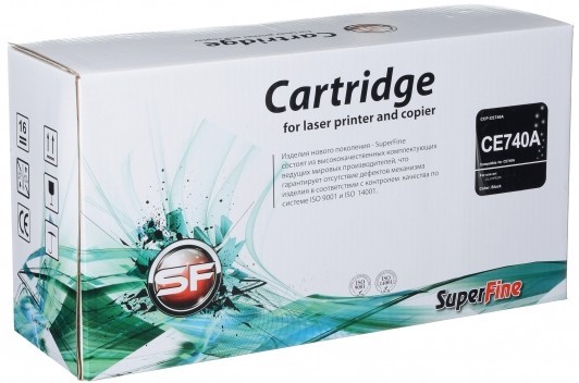 Картридж SuperFine CE740A для принтеров HP Color LaserJet Pro CP 5220/ 5225 7.3K black Картридж SuperFine CE740A для принтеров HP Color LaserJet Pro CP 5220/ 5225 7.3K black